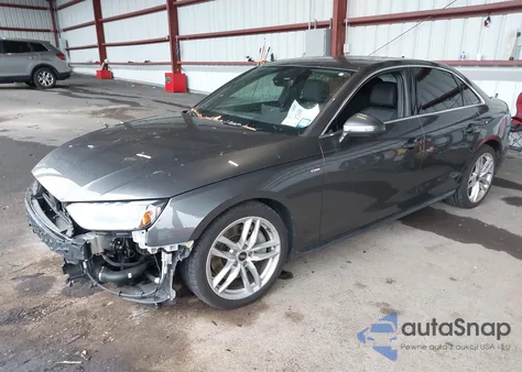 2022 Audi A4 Premium Plus 45 Tfsi S Line Quattro S Tronic from USA, damaged, VIN WAUEAAF49NN014960